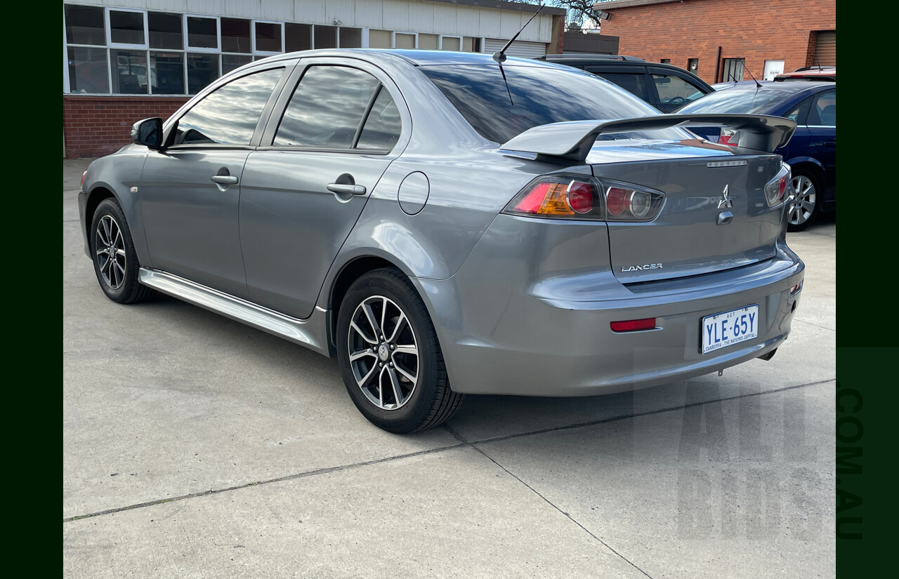 4/2016 Mitsubishi Lancer ES Sport CJ MY15 4d Sedan Grey 2.0L
