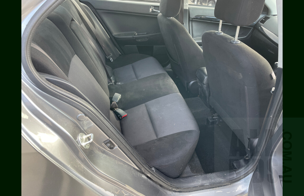 4/2016 Mitsubishi Lancer ES Sport CJ MY15 4d Sedan Grey 2.0L