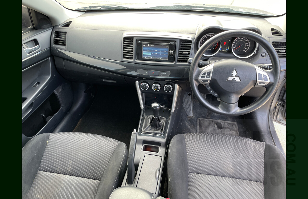 4/2016 Mitsubishi Lancer ES Sport CJ MY15 4d Sedan Grey 2.0L