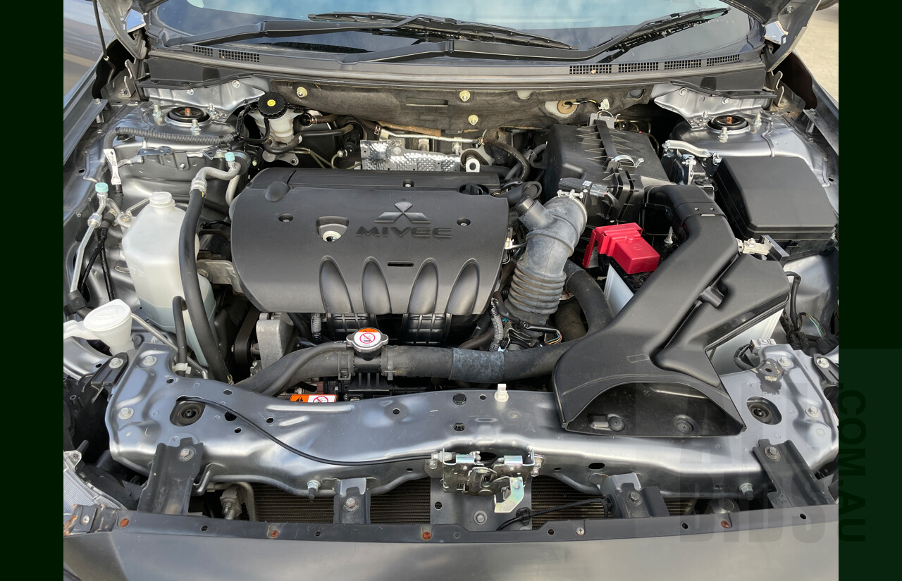 4/2016 Mitsubishi Lancer ES Sport CJ MY15 4d Sedan Grey 2.0L