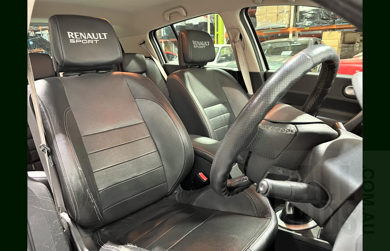 5/2009 Renault Megane Sport X84 MY06 UPGRADE 5d Hatchback Silver 2.0L