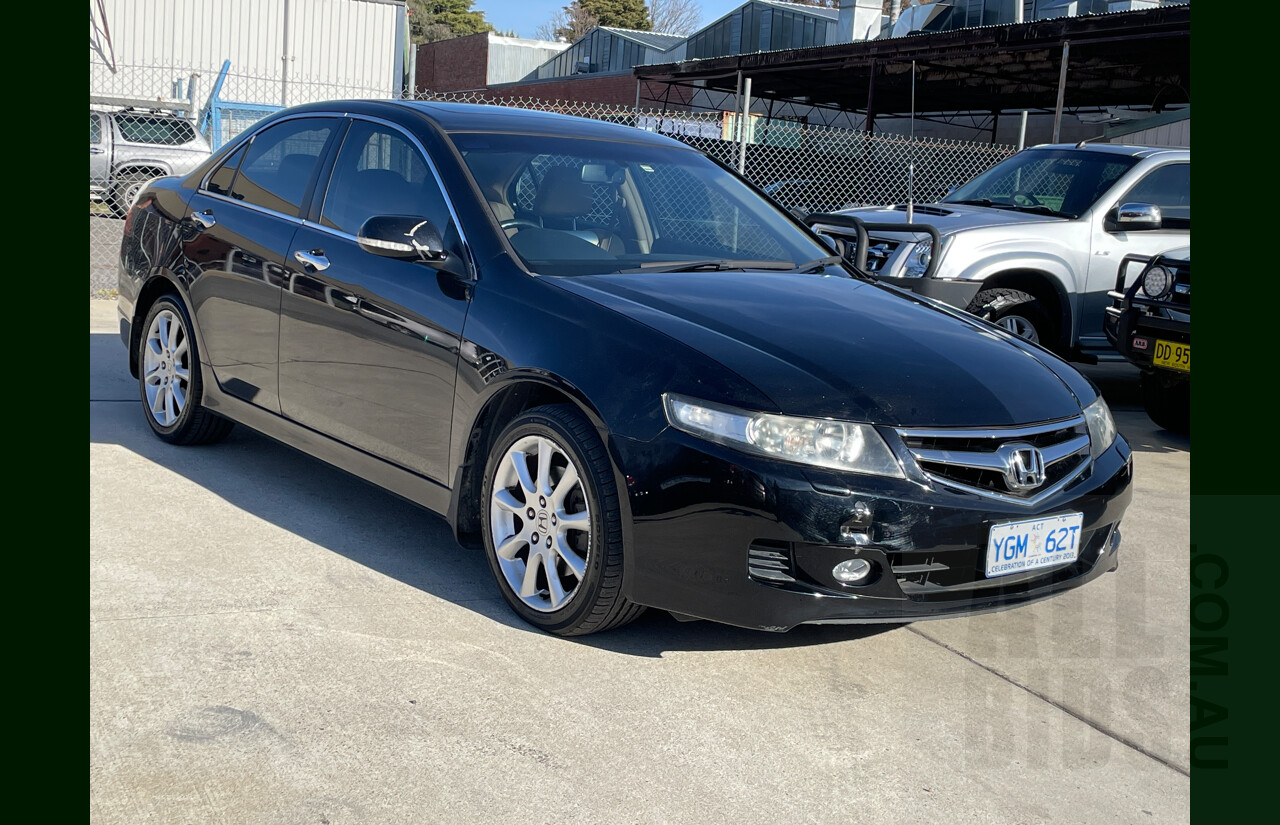 12/2006 Honda Accord EURO Luxury MY06 UPGRADE 4d Sedan Black 2.4L