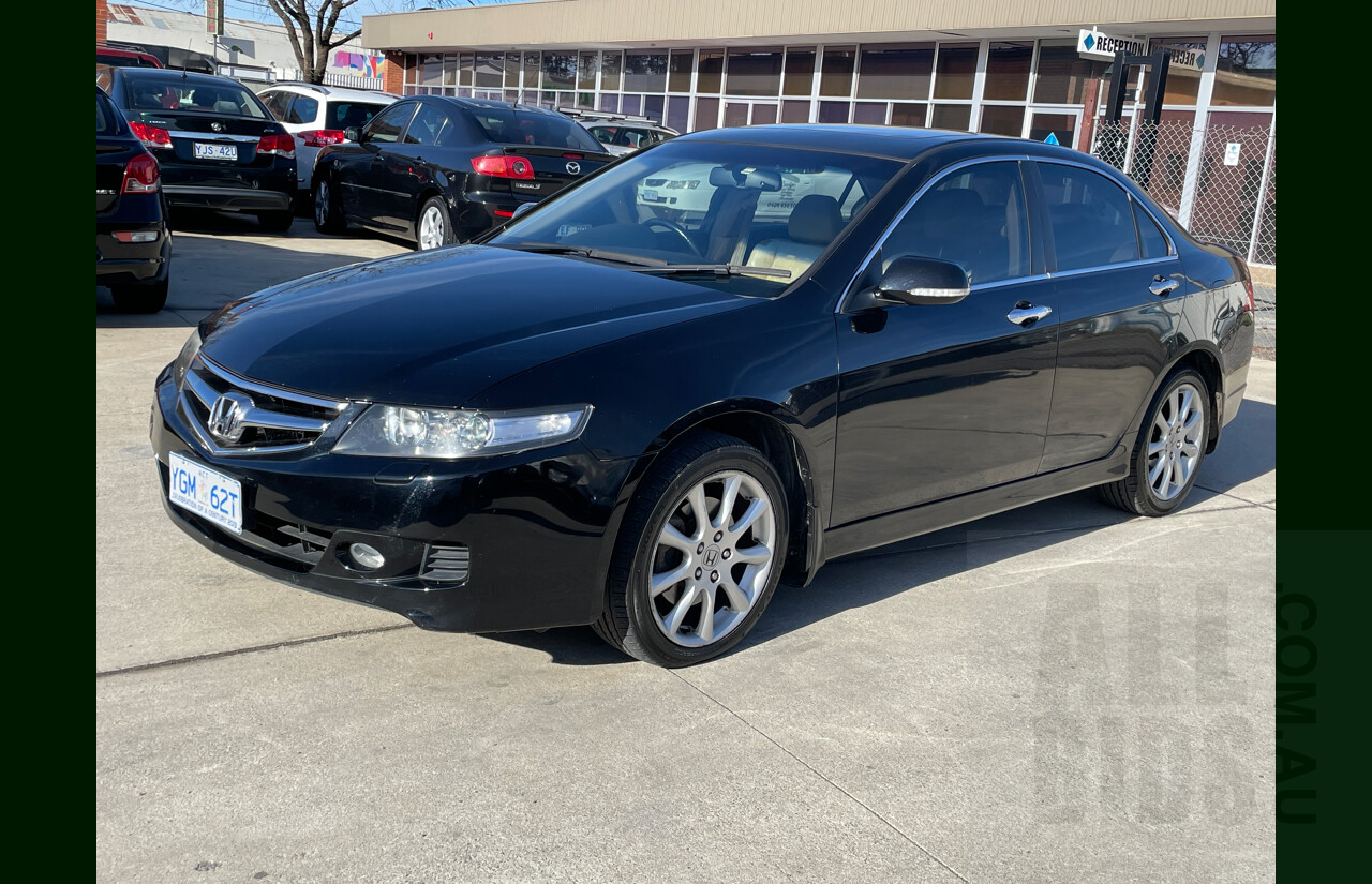 12/2006 Honda Accord EURO Luxury MY06 UPGRADE 4d Sedan Black 2.4L