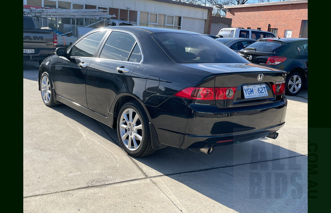 12/2006 Honda Accord EURO Luxury MY06 UPGRADE 4d Sedan Black 2.4L