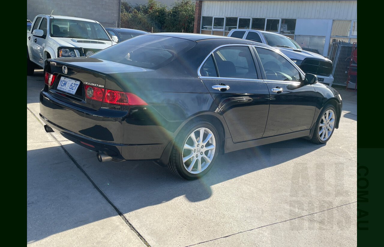 12/2006 Honda Accord EURO Luxury MY06 UPGRADE 4d Sedan Black 2.4L