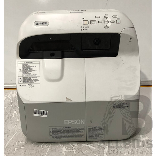 Epson (EB-485Wi) WXGA 3LCD Projector