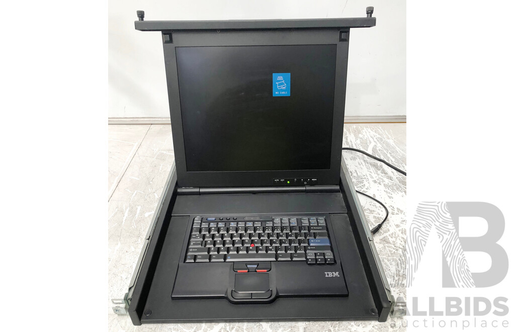IBM (1723-HC1) 17-Inch KVM Display