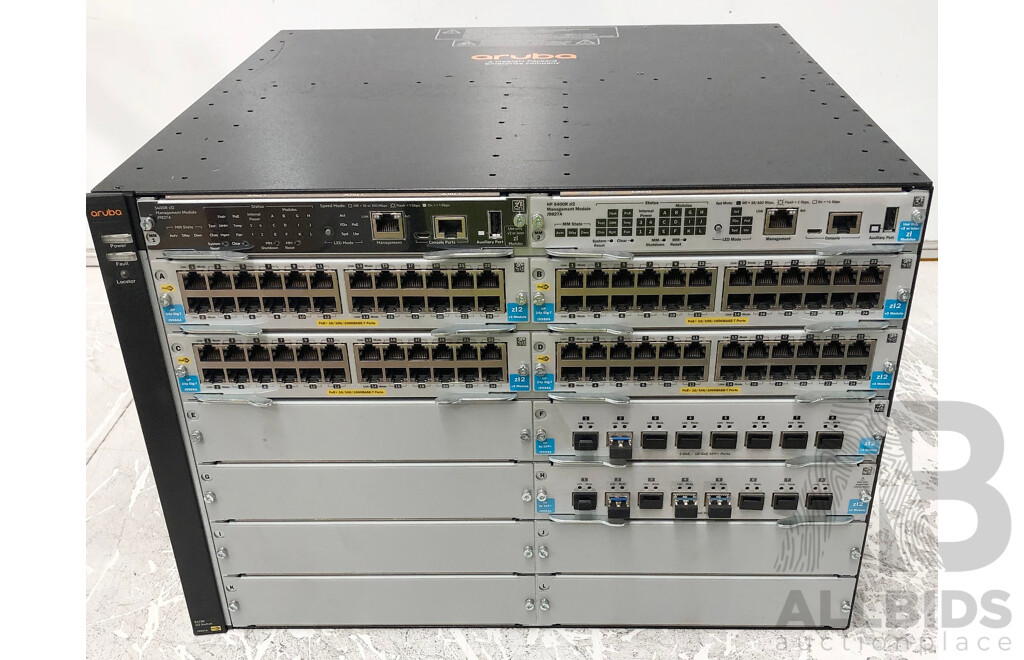 HP Aruba (J9851A) 5412R zl2 Network Chassis