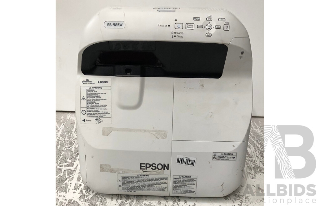 Epson (EB-585W) WXGA 3LCD Projector