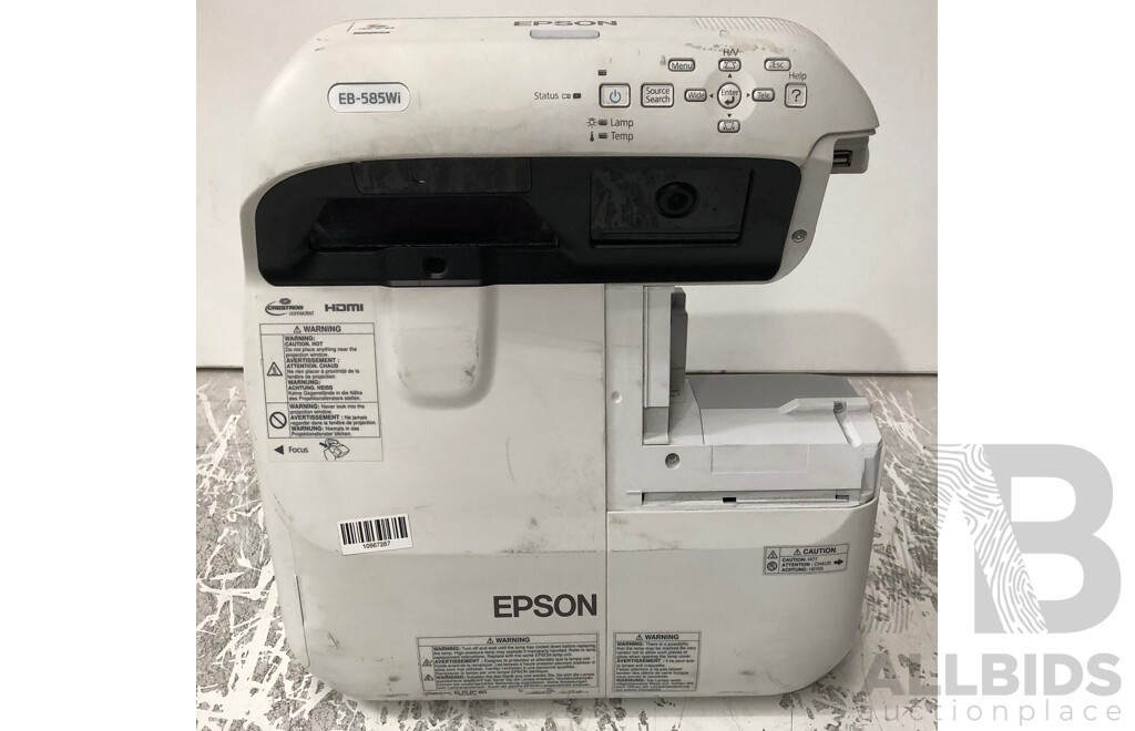 Epson (EB-585Wi) WXGA 3LCD Projector