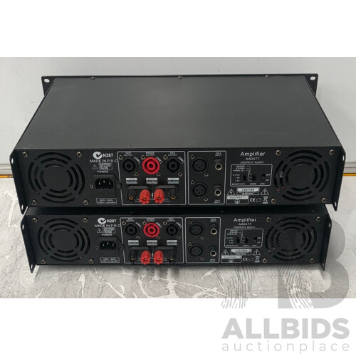 Digitech (AA0477) Dual-Channel Power Amplifier - Lot of Two