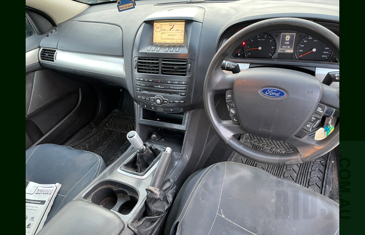 4/2010 Ford Falcon  FG C/Chas Silver 4.0L