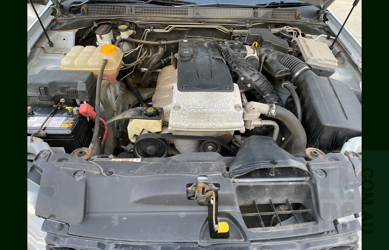 4/2010 Ford Falcon  FG C/Chas Silver 4.0L