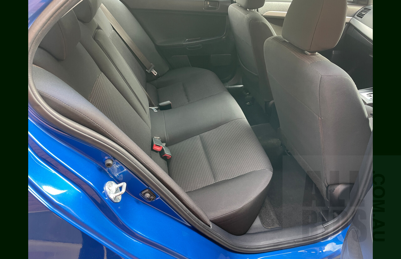 6/2008 Mitsubishi Lancer ES CJ MY09 4d Sedan Blue 2.0L