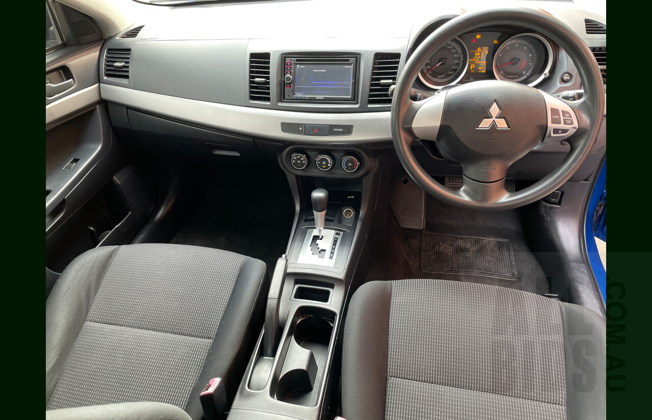 6/2008 Mitsubishi Lancer ES CJ MY09 4d Sedan Blue 2.0L