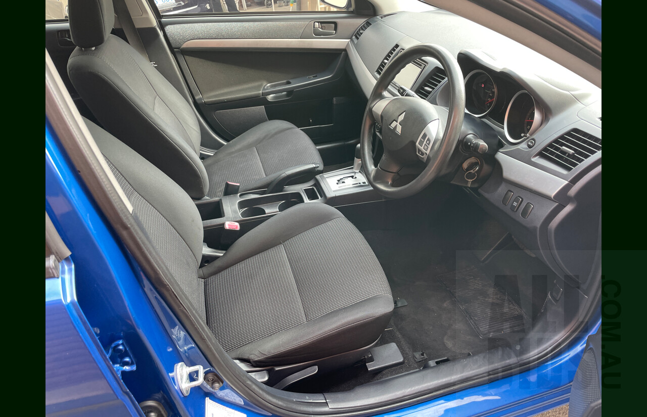 6/2008 Mitsubishi Lancer ES CJ MY09 4d Sedan Blue 2.0L