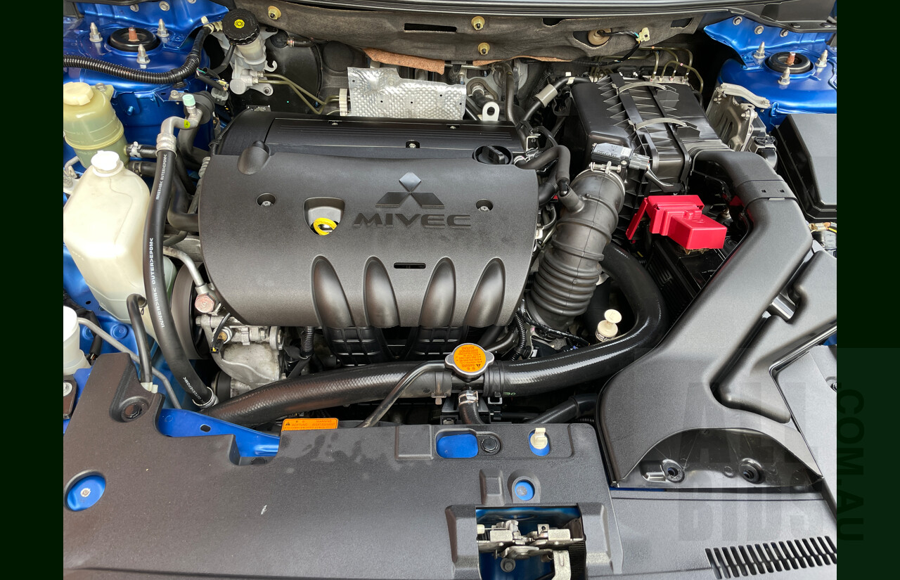 6/2008 Mitsubishi Lancer ES CJ MY09 4d Sedan Blue 2.0L