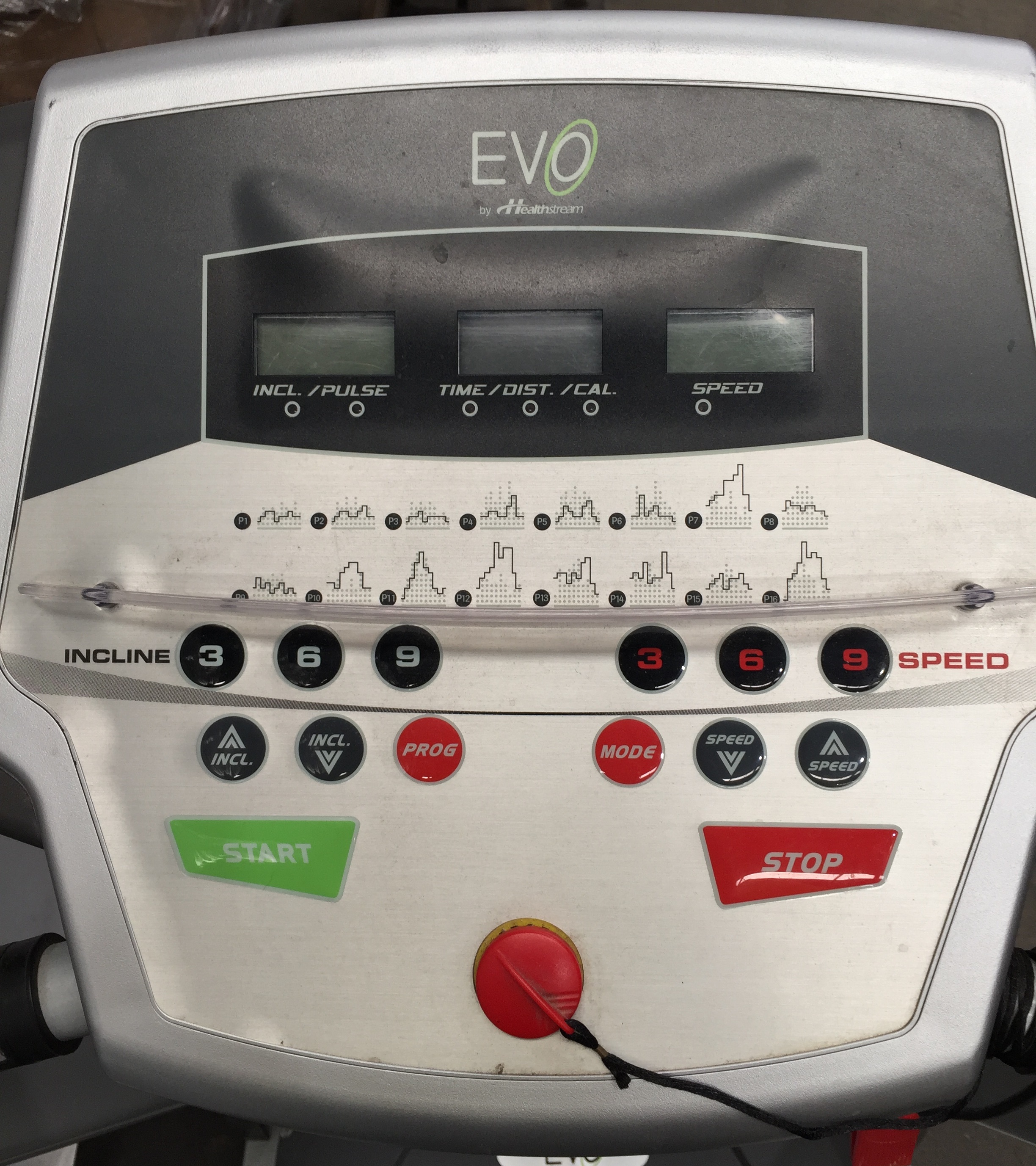 Evo healthstream online treadmill