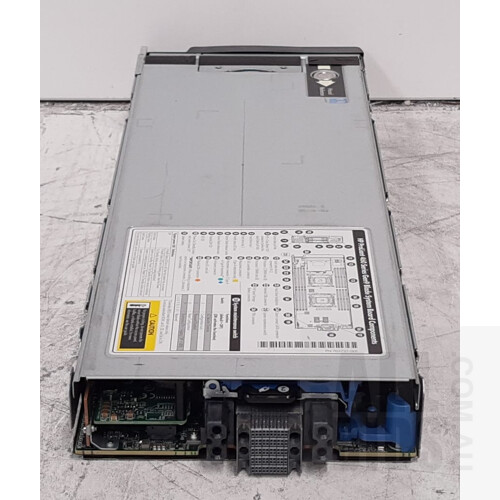 HP ProLiant BL460c G9 Dual Intel Xeon (E5-2630 v3) 2.40 GHz - 3.20 GHz 8 Core CPU Blade Server w/ 72GB DDR4