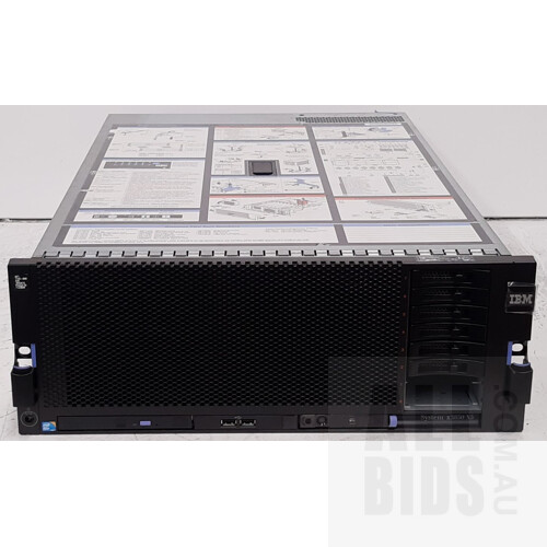 IBM (System x3850 X5) Quad Intel Xeon (E7-4860) 2.26GHz - 2.67GHz 10-Core CPU 4 RU Server w/ 768GB DDR3 RAM