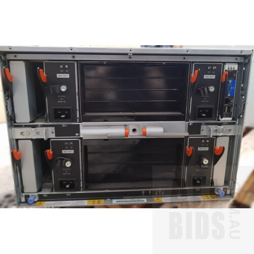 IBM (42C9710) Blade Server Chassis w/ 244 Total Cores & 14 x IBM (HS23) Dual E5-4660 Series CPU Blade Servers