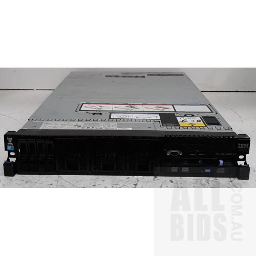 IBM System x3690 X5 Dual Intel Xeon (E7-2870) 10 Core 2.4GHz-2.8GHz CPU 2RU Server w/ 512GB DDR3 RAM