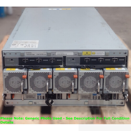 Dell (SP-2584) Compellent SC280 Dense Enclosure 84-Bay SAS Hard Drive Array (336TB Installed) with SAS Modules