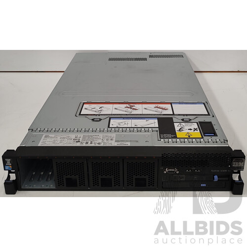 IBM System x3690 X5 Dual Intel Xeon (E7-2870) 2.4GHz-2.8GHz 10-Core CPU 2RU Server