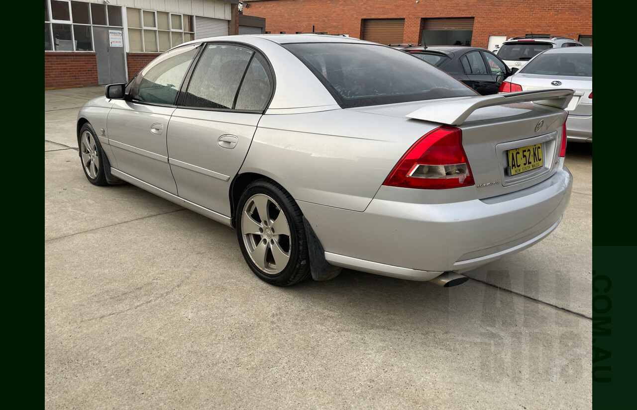 12/2004 Holden Commodore Lumina VZ 4d Sedan Silver 3.6L