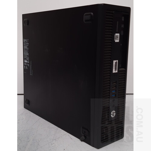 HP EliteDesk (705 G2) AMD Pro (A8-8650B R7) 3.20GHz - 3.90GHz 4-Core CPU Desktop Computer