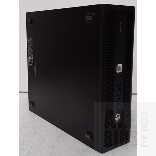 HP EliteDesk (705 G3) AMD Pro (A8-9600 R7) 3.10GHz - 3.40GHz 4-Core CPU  Desktop Computer