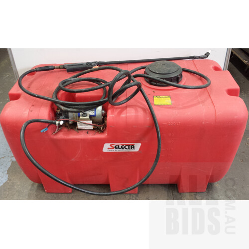 Silvan Selecta 200 Litre Chemical Spray Tank With Pump