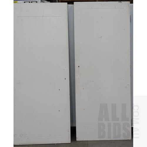 Acrylic And Hollow Core Doors - Lot of Five