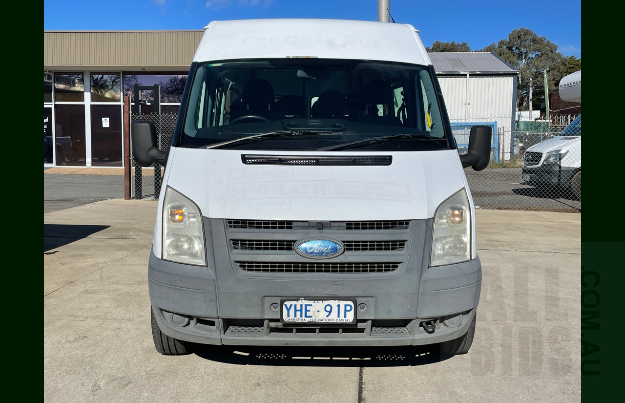 6/2010 Ford Transit 12 SEAT VM MY08 Bus White 2.4L