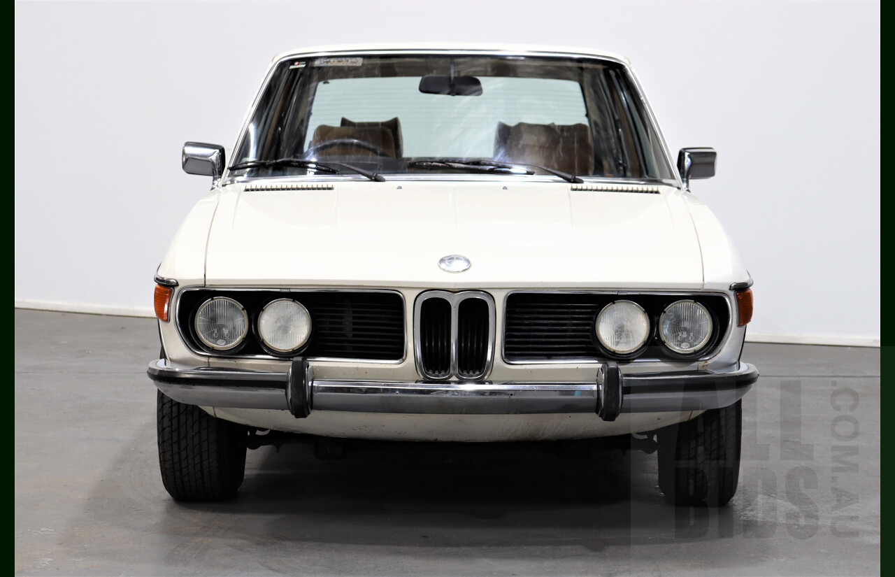 6/1976 BMW E3 (New-Six) 3.0LA 4d Sedan White 3.0L