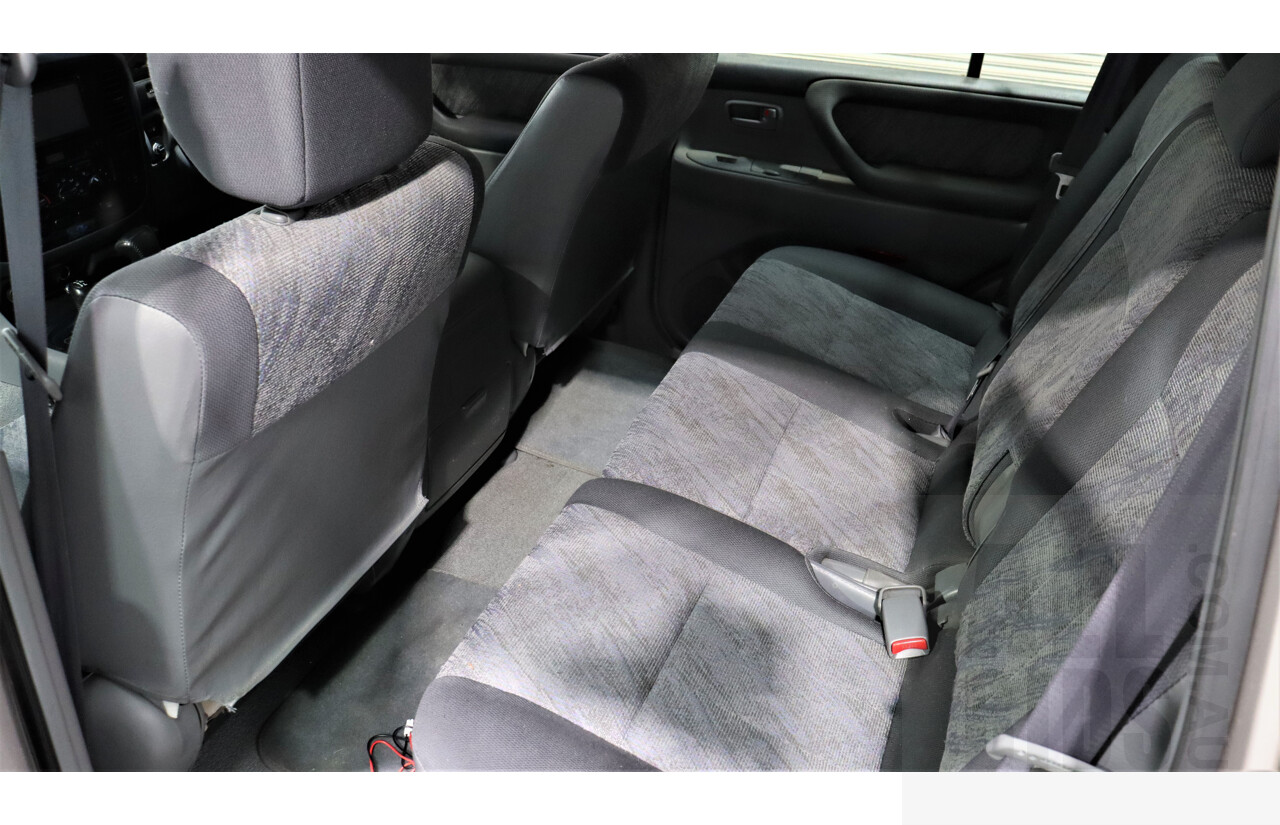 6/2000 Toyota Landcruiser GXL (4x4) FZJ105R 4d Wagon Silver 4.5L