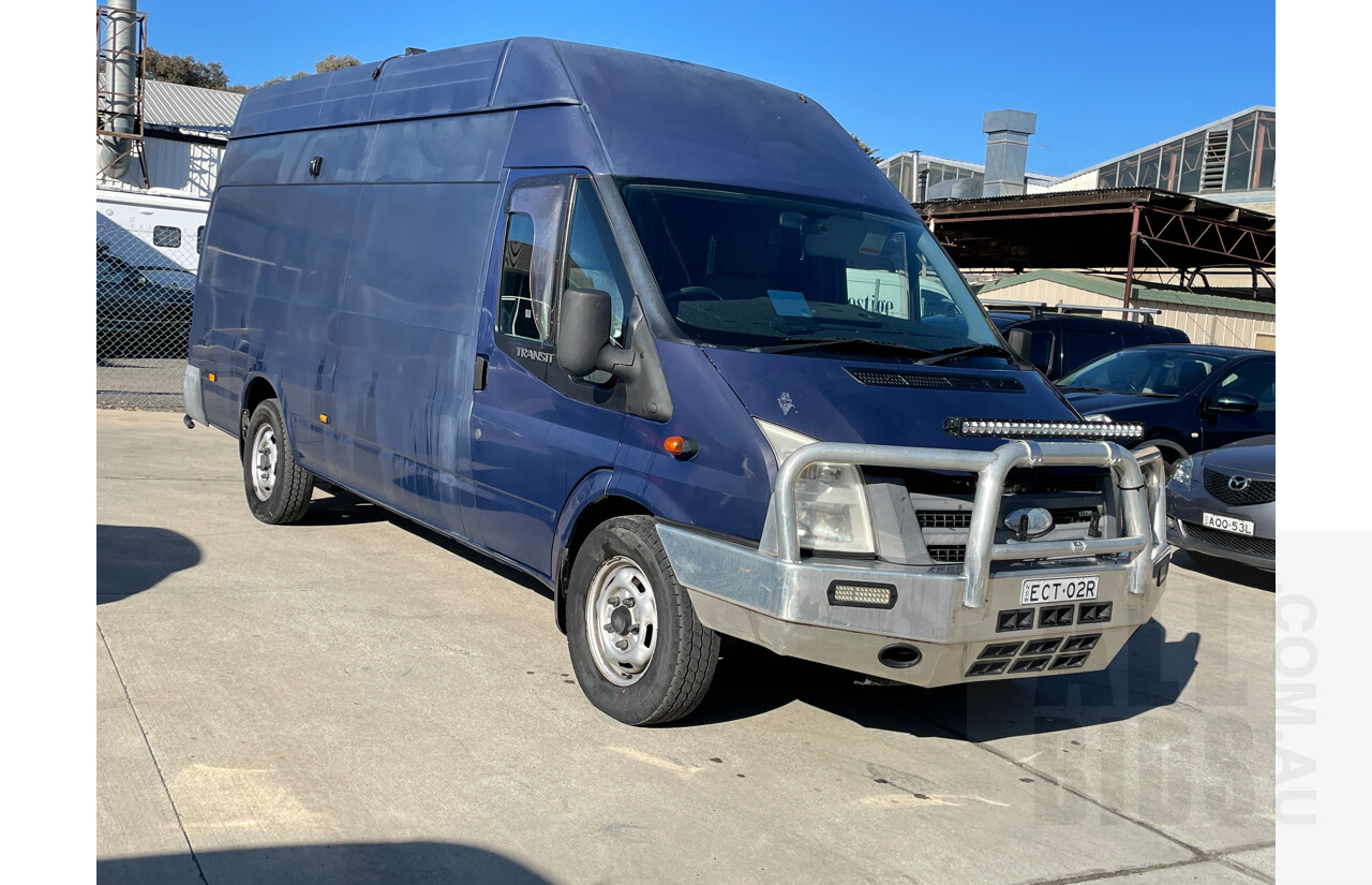 6/2007 Ford Transit MID (lwb) VM Van Blue 2.4L