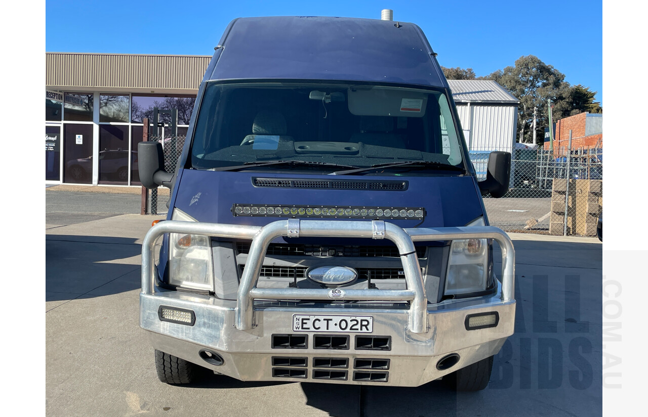 6/2007 Ford Transit MID (lwb) VM Van Blue 2.4L