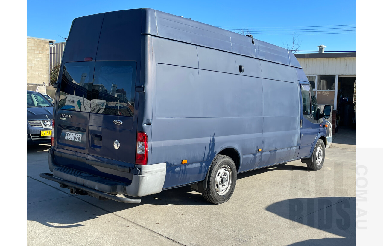 6/2007 Ford Transit MID (lwb) VM Van Blue 2.4L