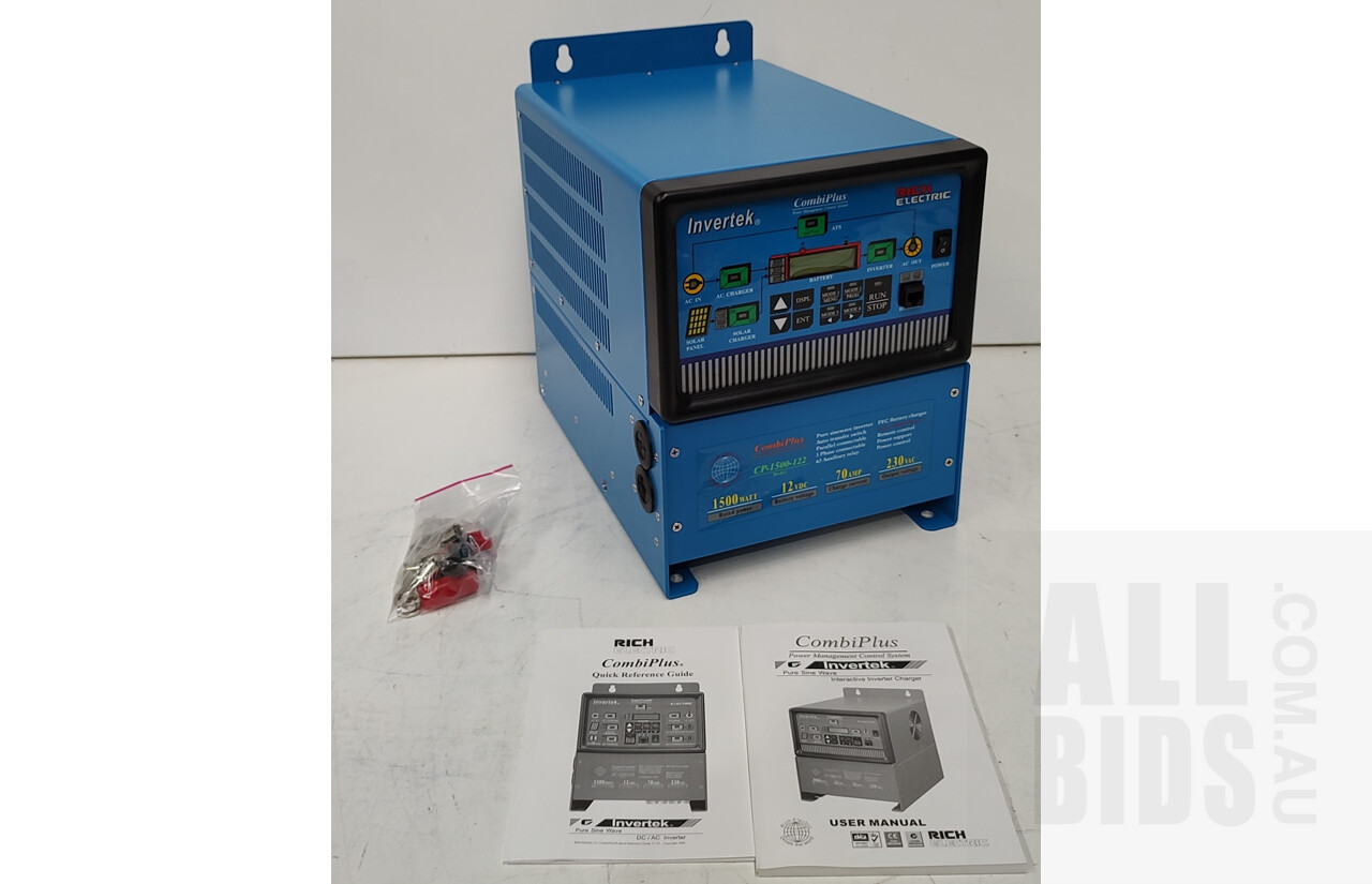 Invertek (CP-1500-122) DC to AV Inverter/Charger Management Control System
