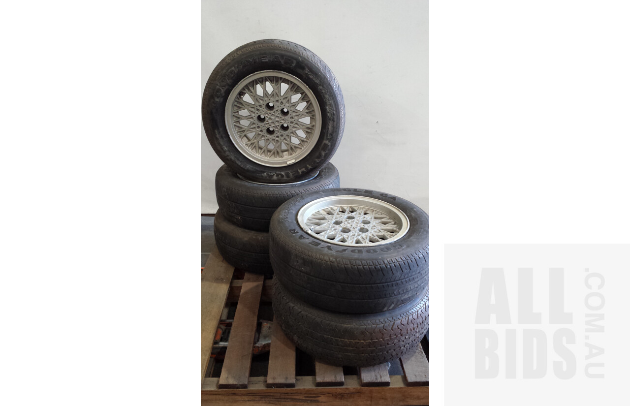 15 Inch Alloy Wheels - Set of Five - Ford Fairmont/Fairlane