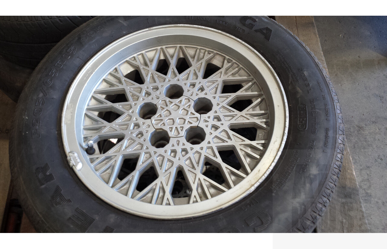 15 Inch Alloy Wheels - Set of Five - Ford Fairmont/Fairlane