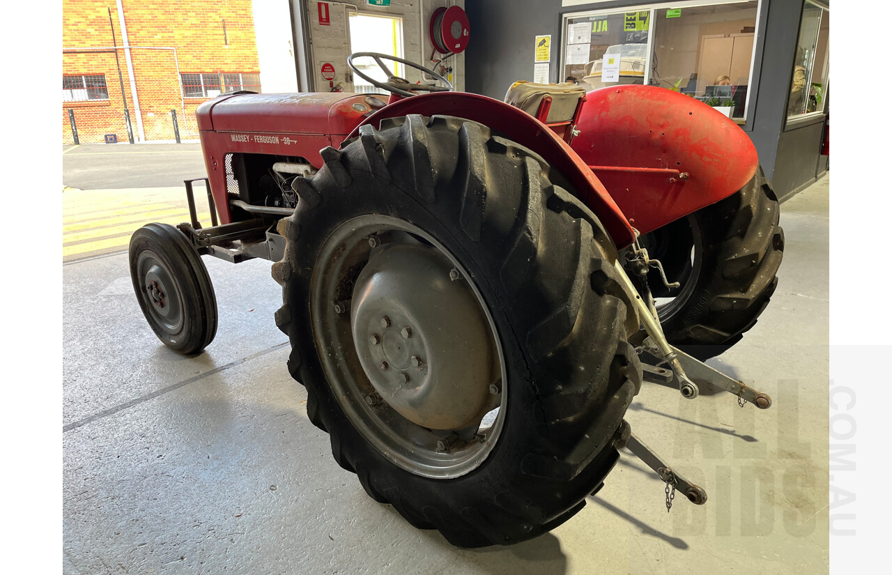 Massey Ferguson 30 SNMY 1.8L Diesel Tractor - Circa 1964