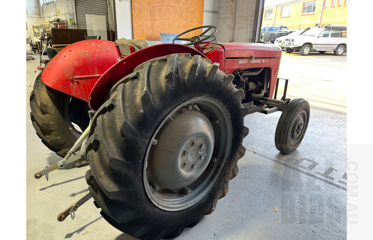 Massey Ferguson 30 SNMY 1.8L Diesel Tractor - Circa 1964