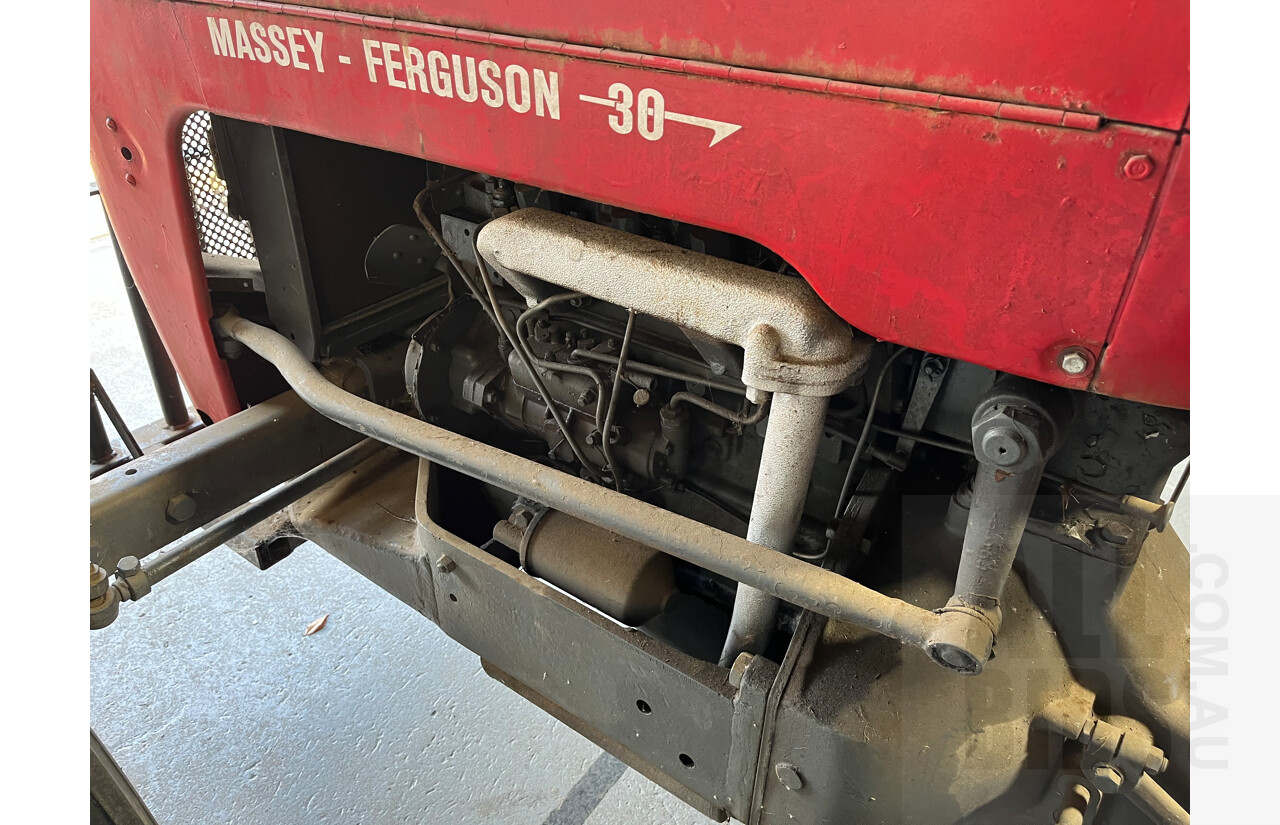 Massey Ferguson 30 SNMY 1.8L Diesel Tractor - Circa 1964