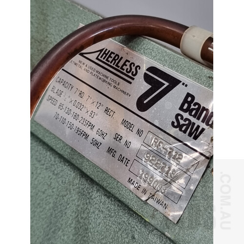 Herless RF712 Metal Cutting Bandsaw