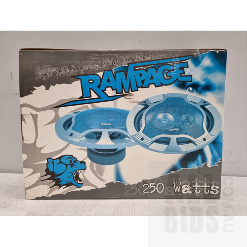 Rampage 250 Watt Car Audio Speakers