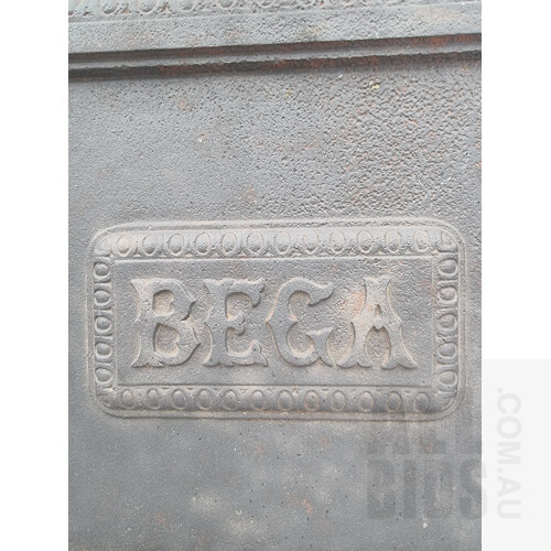 Vintage Bega Oven Cast Iron Door