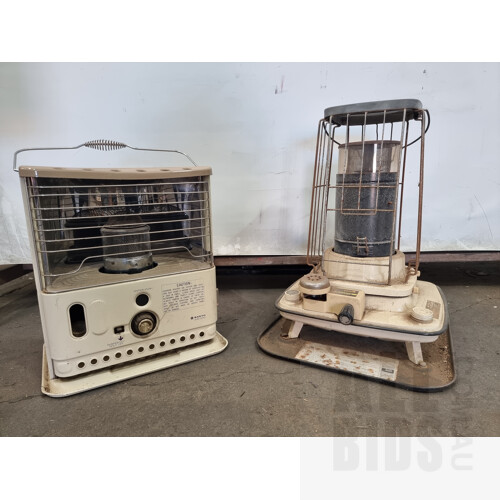 Vintage Kerosene Heaters - Quantity of 2