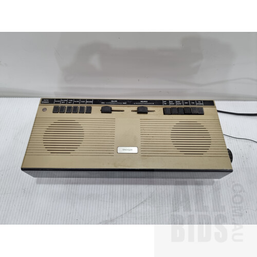 Vintage Collectables - Radio, Digital Clock/Radio, Camera and Camera Flash